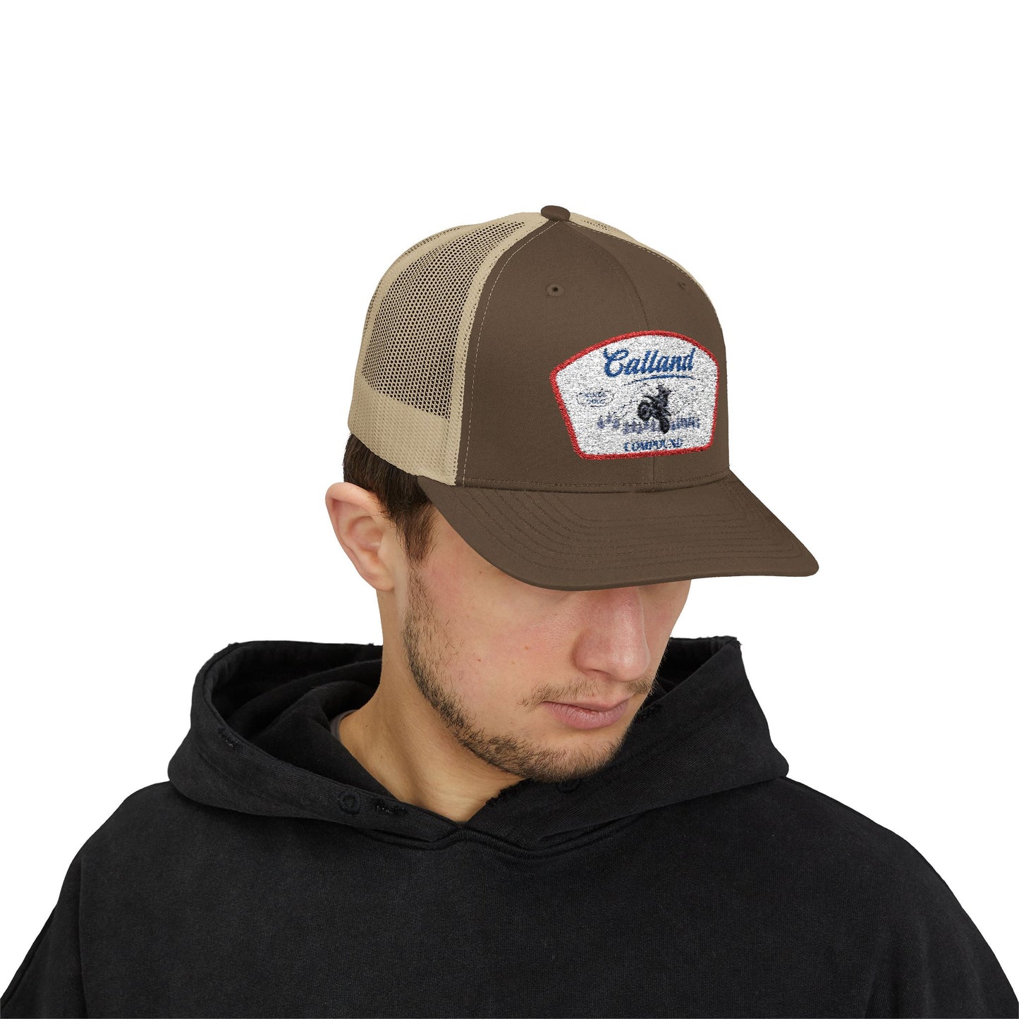 Calland Compound Snap Back Trucker Cap - Embroidered