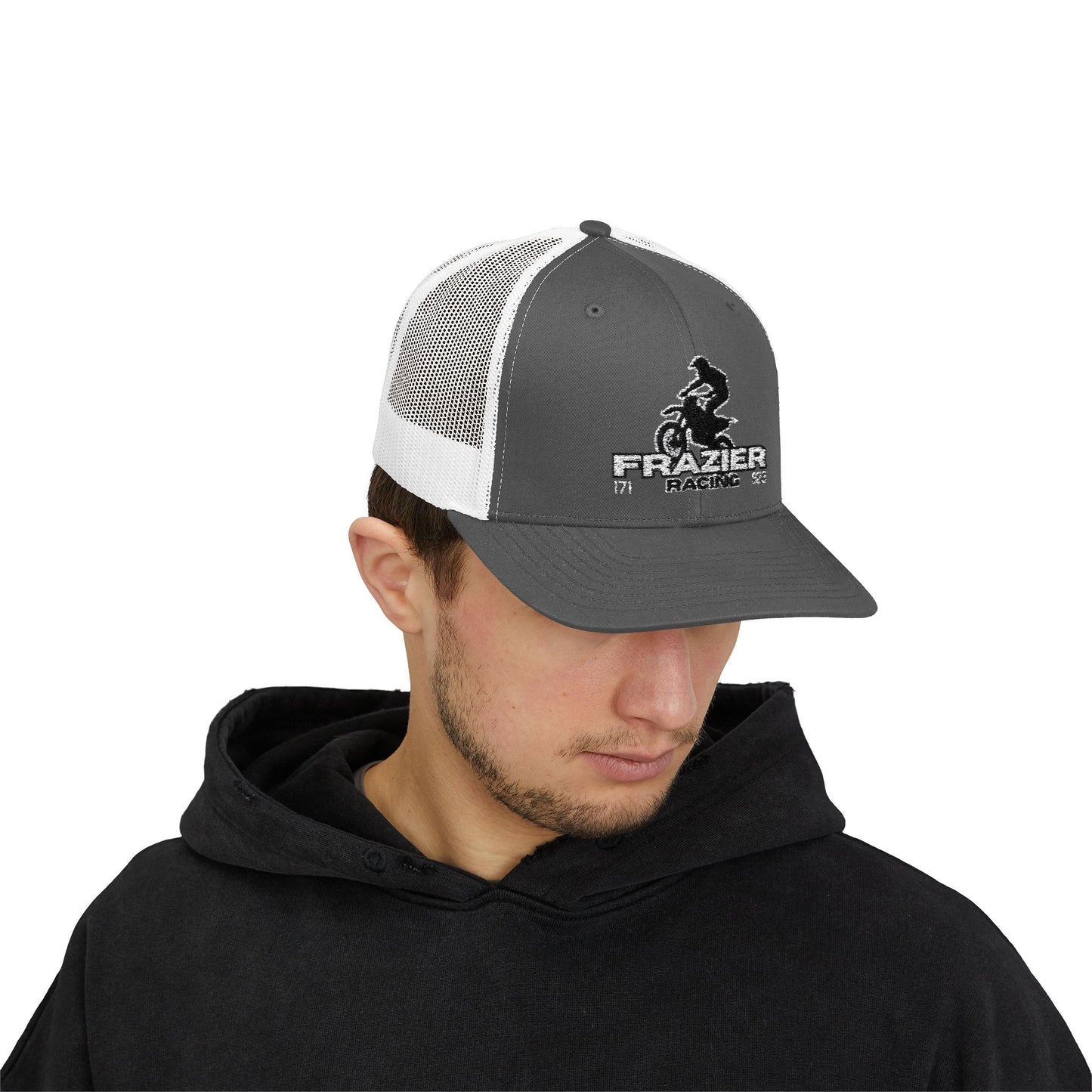 Frazier Racing MOTO Snapback Trucker Cap - Embroidered
