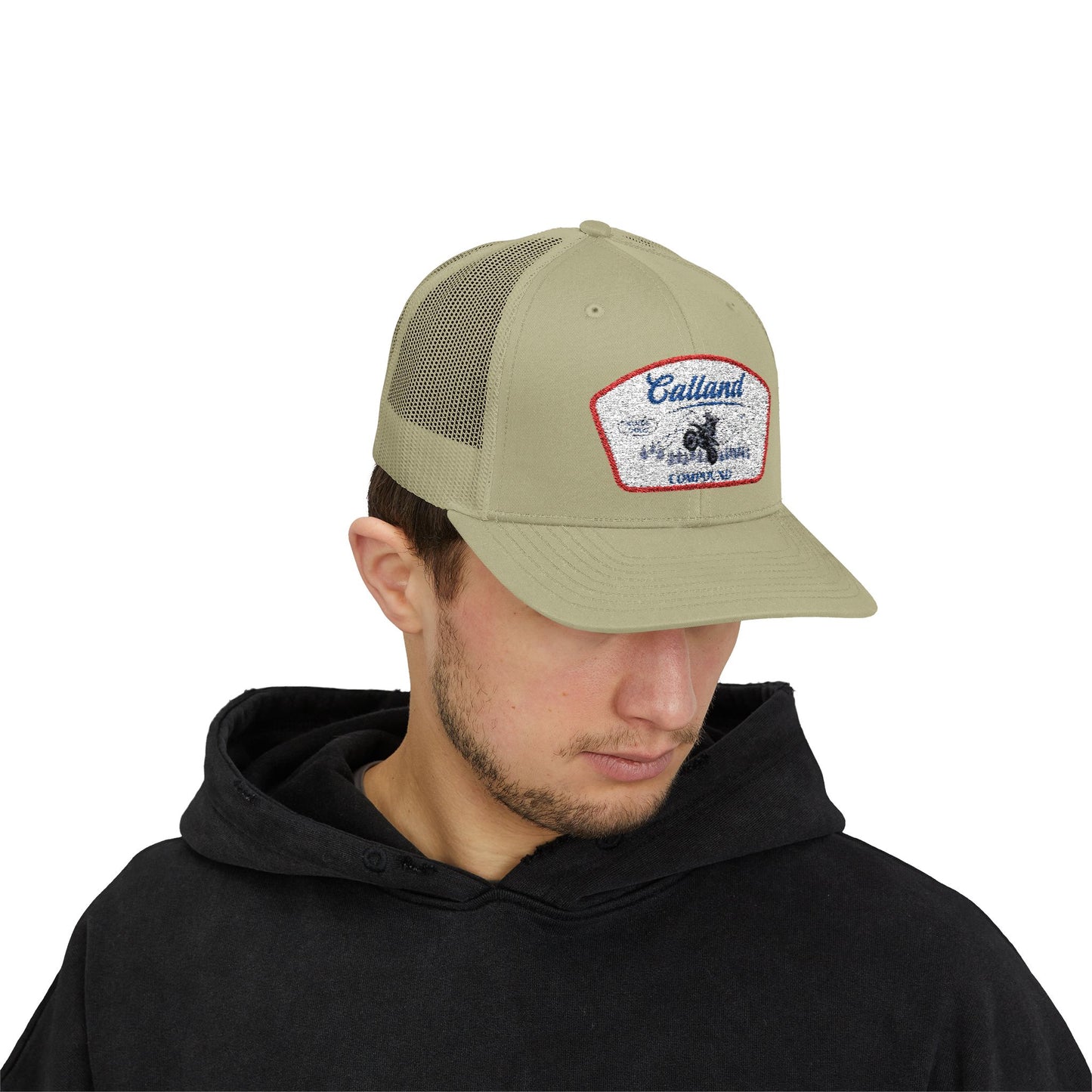 Calland Compound Snap Back Trucker Cap - Embroidered