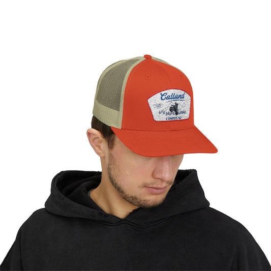Calland Compound Snap Back Trucker Cap - Embroidered