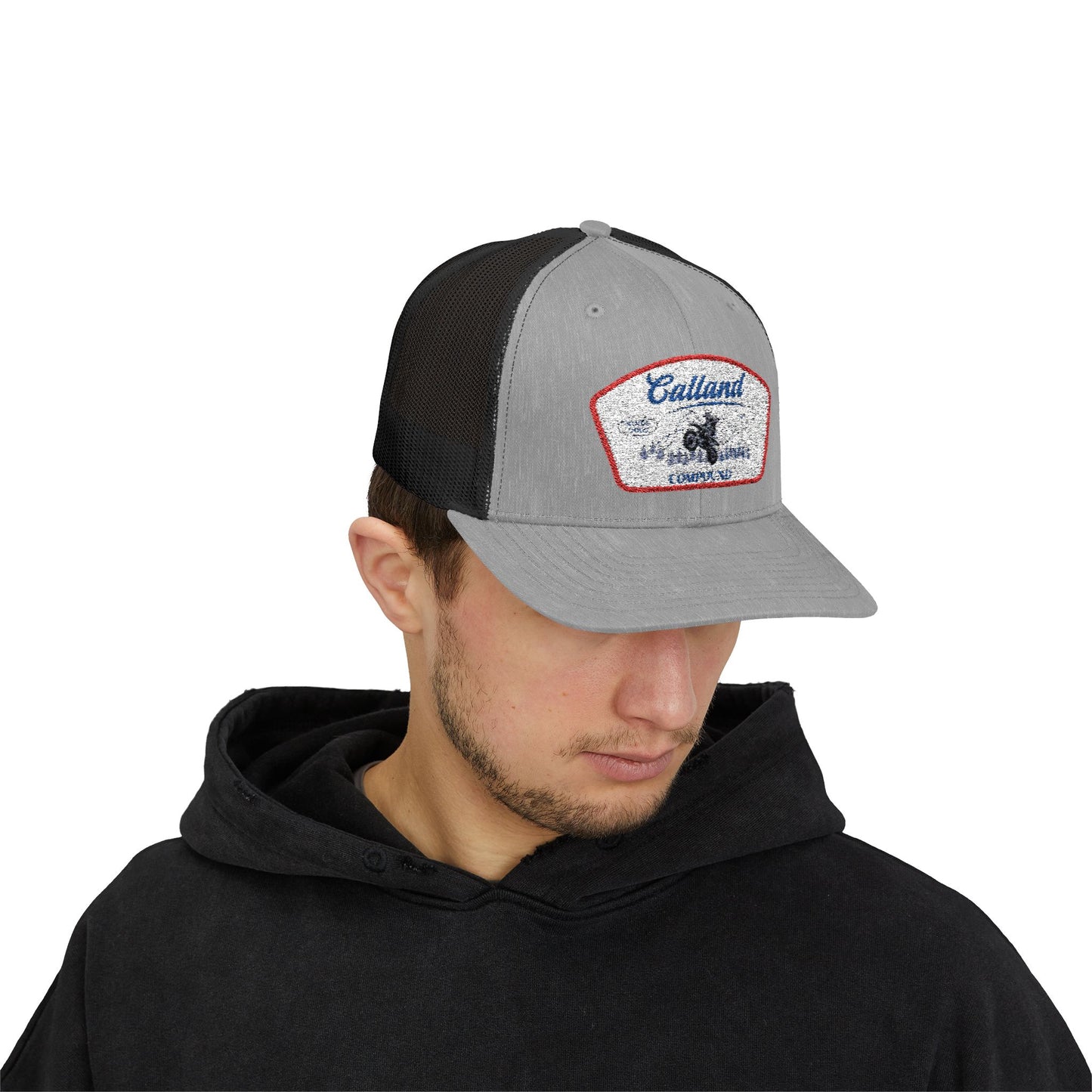 Calland Compound Snap Back Trucker Cap - Embroidered