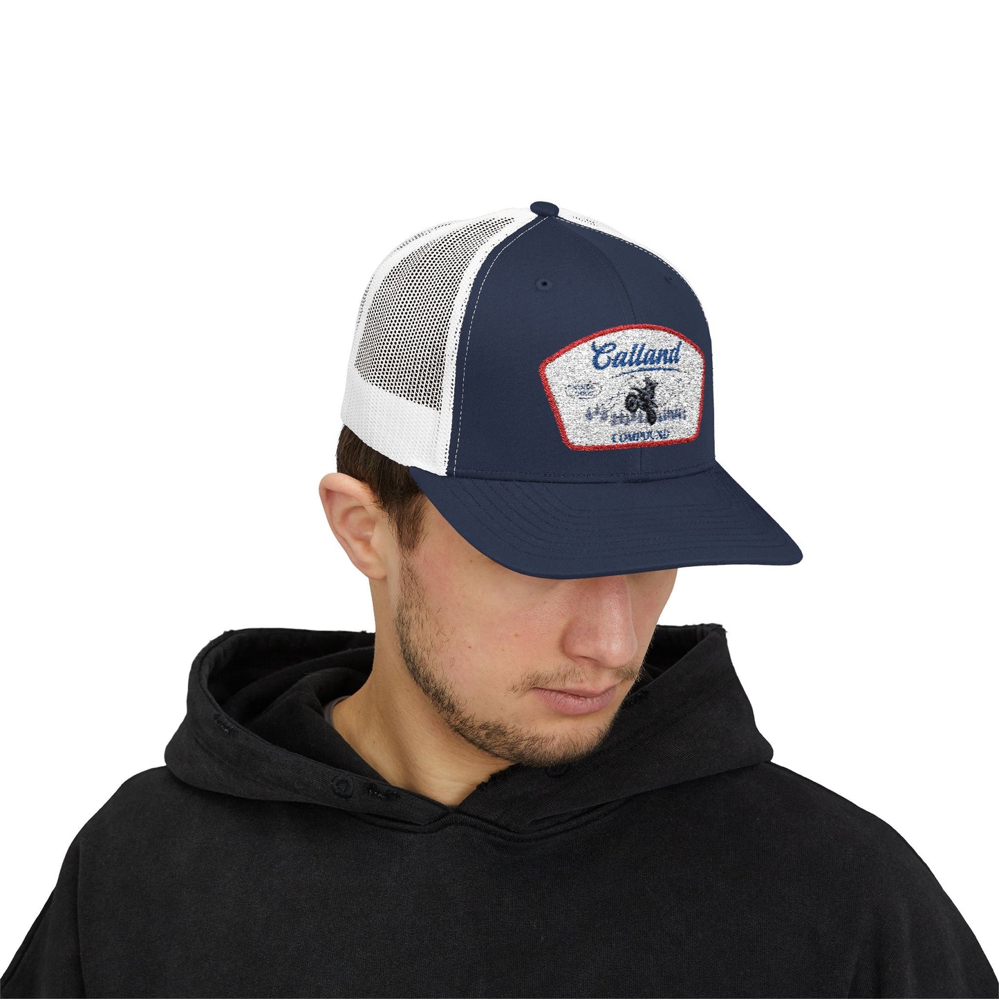 Calland Compound Snap Back Trucker Cap - Embroidered