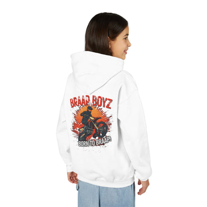 YOUTH Braap Boyz Born to Ride Hoodie