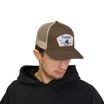 Calland Compound Snap Back Trucker Cap - Embroidered