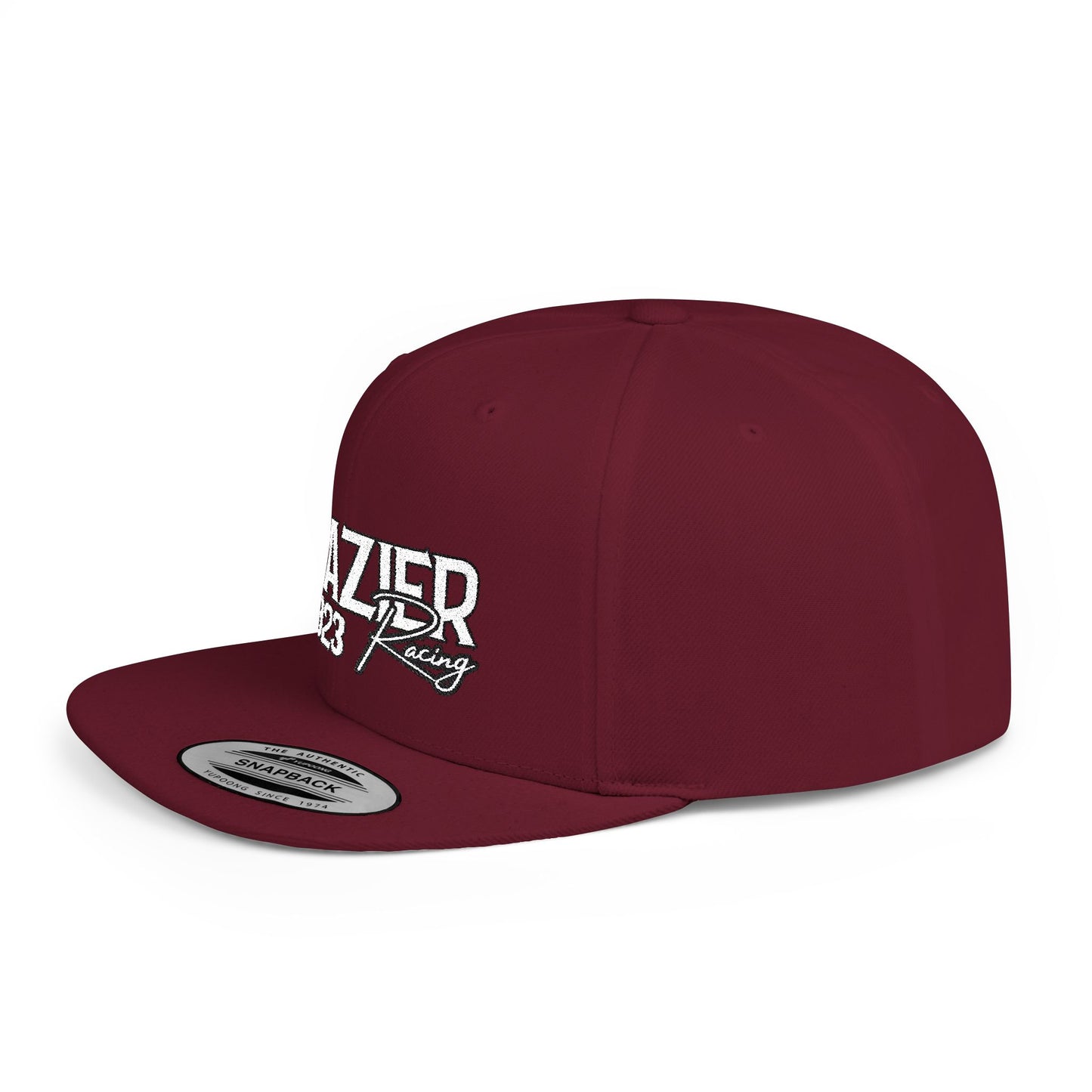 Frazier Racing EDGY Flat Bill Snapback - Embroidered