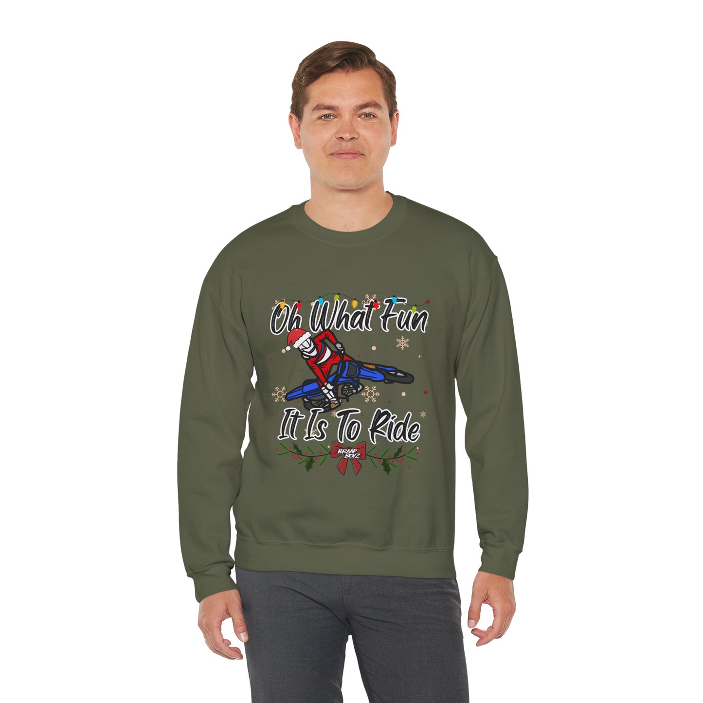 Oh What Fun Moto Sweater