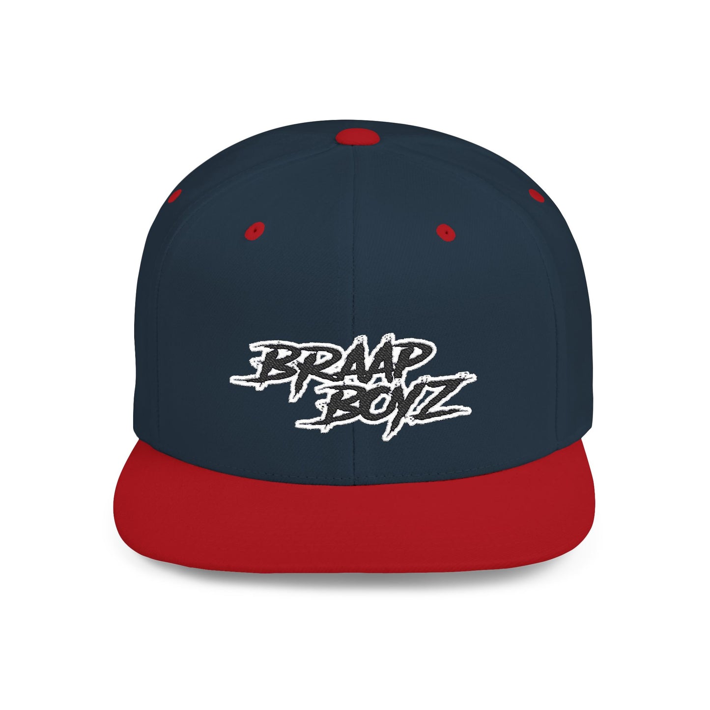 Braap Boyz Flat Bill Snapback - Embroidered