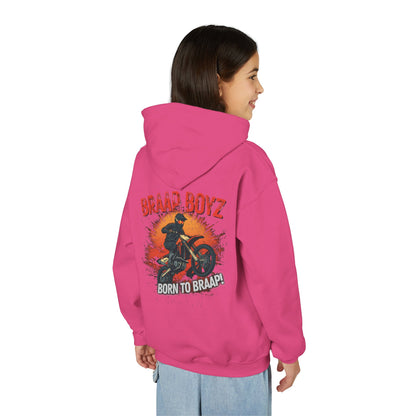 YOUTH Braap Boyz Born to Ride Hoodie