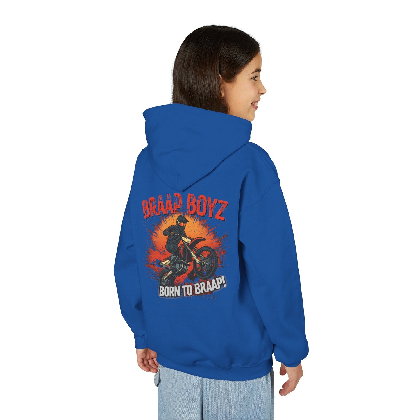 YOUTH Braap Boyz Born to Ride Hoodie