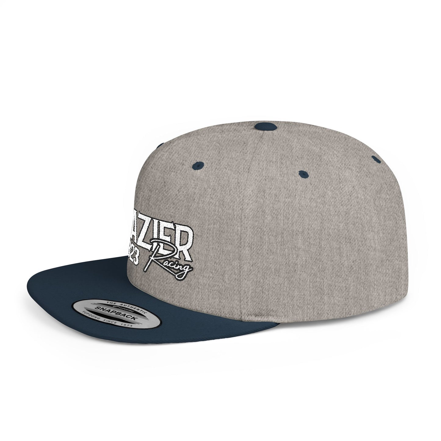 Frazier Racing EDGY Flat Bill Snapback - Embroidered