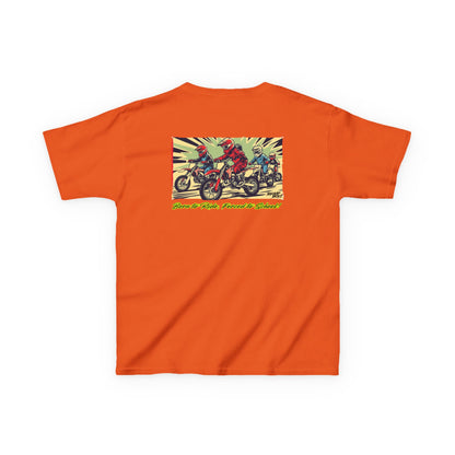 Born to Ride, Forced to School Braap Boyz youth Tee