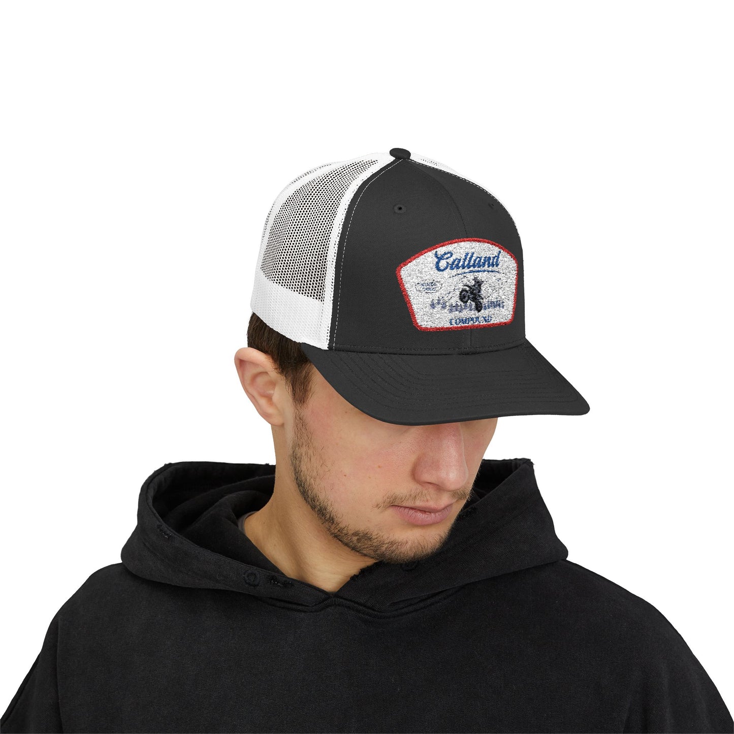 Calland Compound Snap Back Trucker Cap - Embroidered