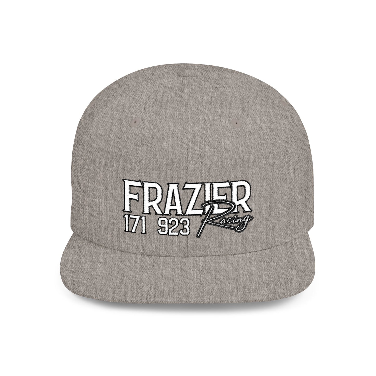 Frazier Racing EDGY Flat Bill Snapback - Embroidered