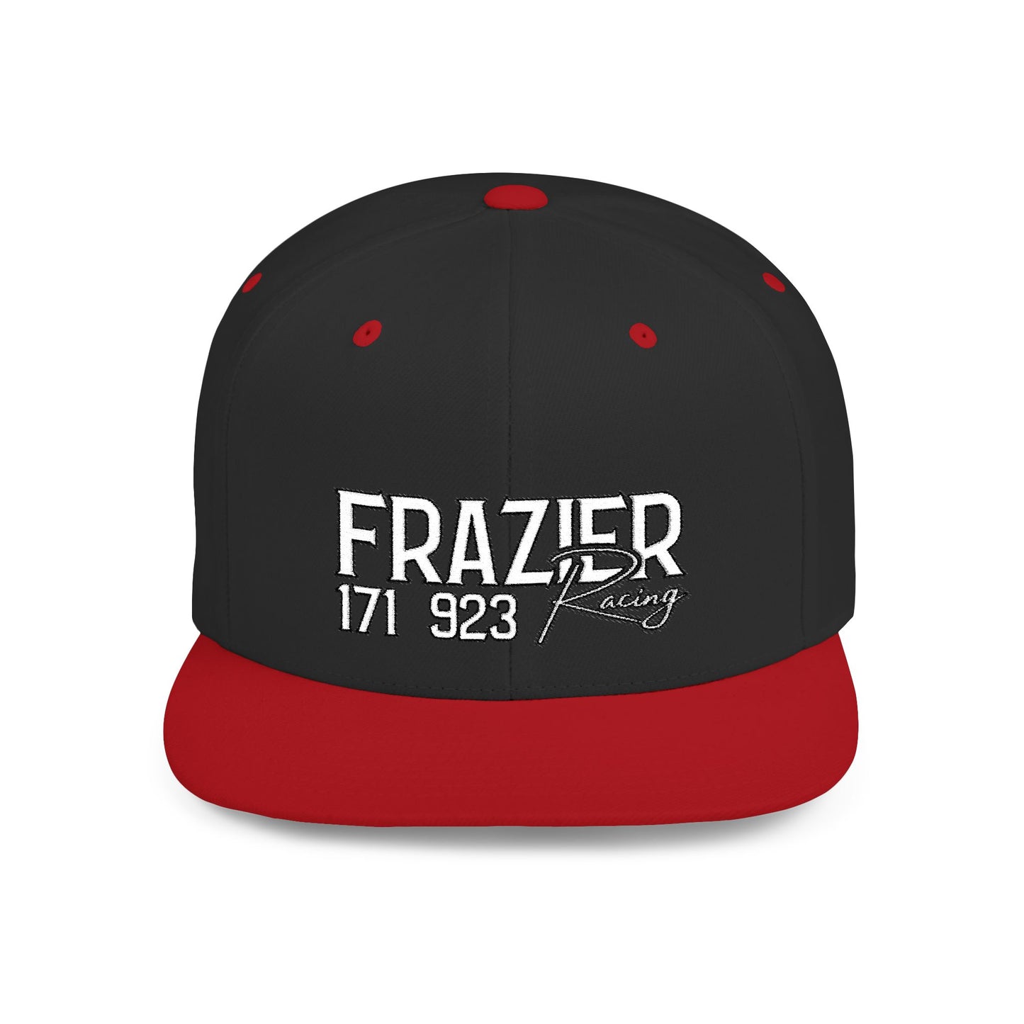 Frazier Racing EDGY Flat Bill Snapback - Embroidered