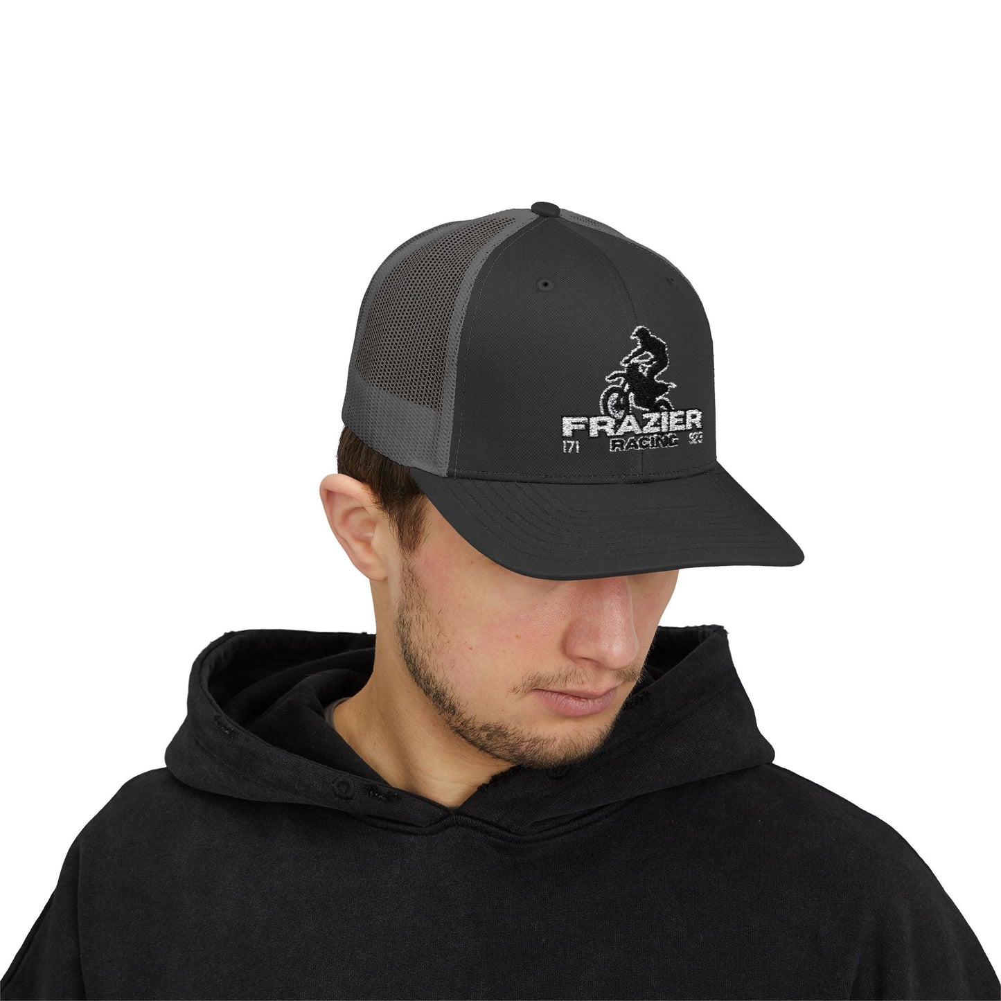Frazier Racing MOTO Snapback Trucker Cap - Embroidered
