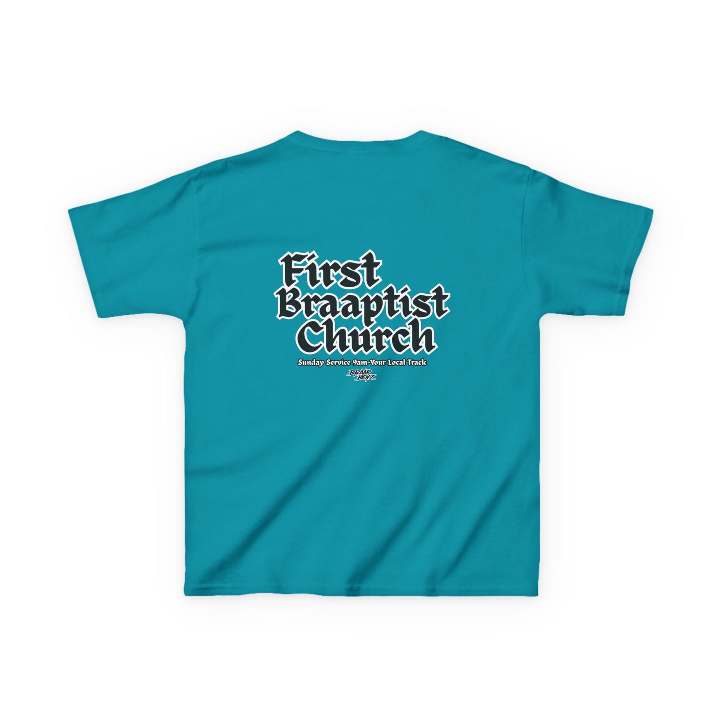 YOUTH Braap Boyz First Braaptist Church Tee