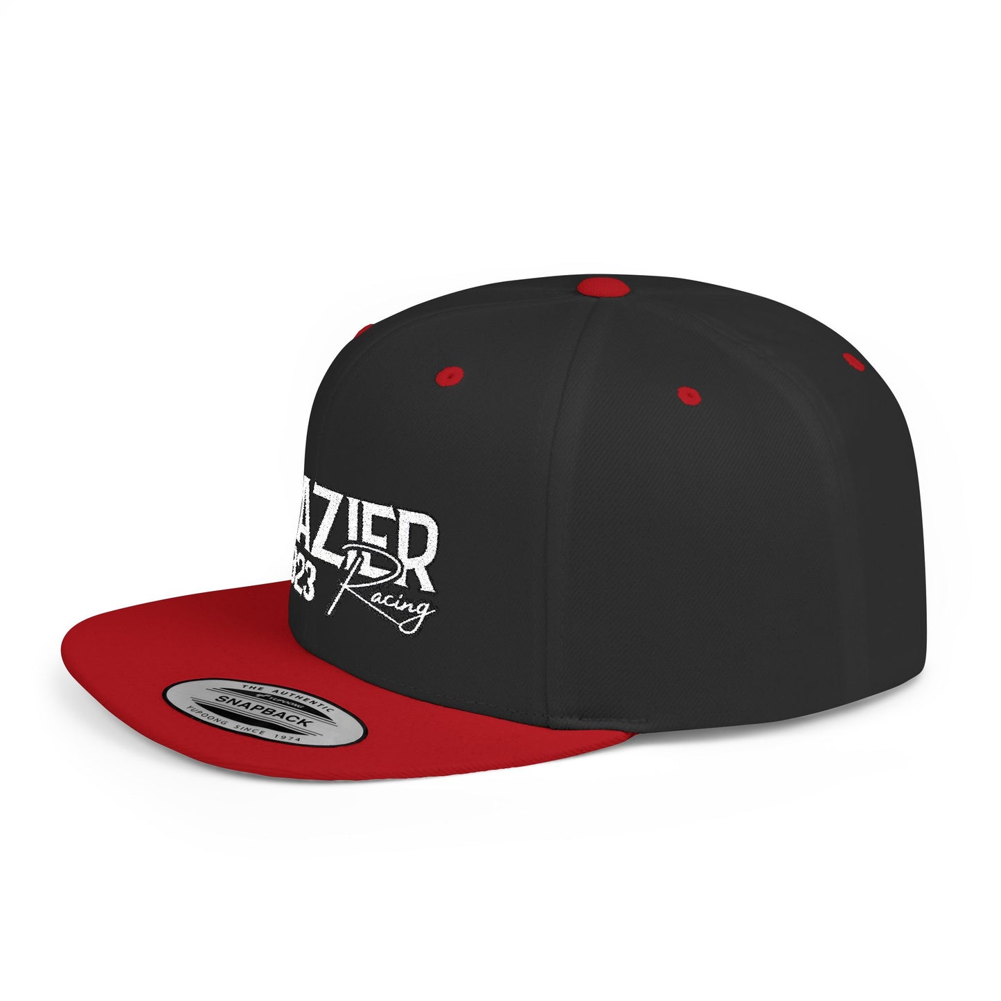Frazier Racing EDGY Flat Bill Snapback - Embroidered