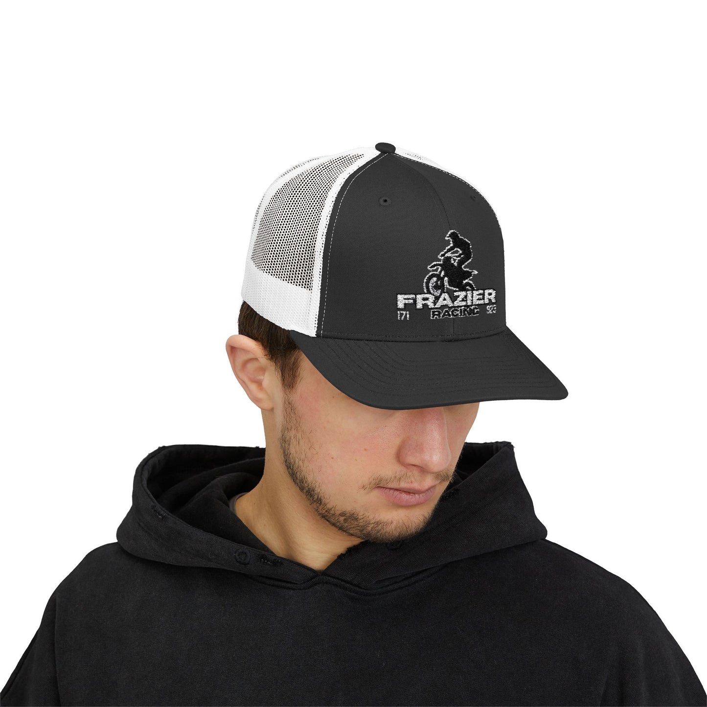 Frazier Racing MOTO Snapback Trucker Cap - Embroidered