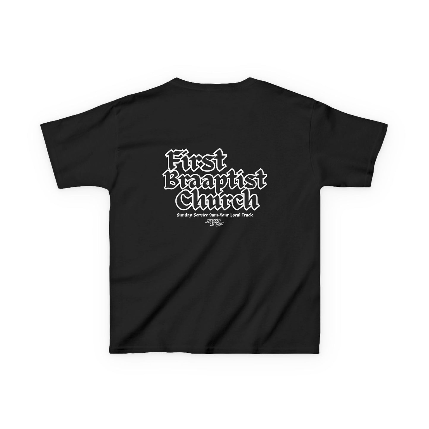 YOUTH Braap Boyz First Braaptist Church Tee
