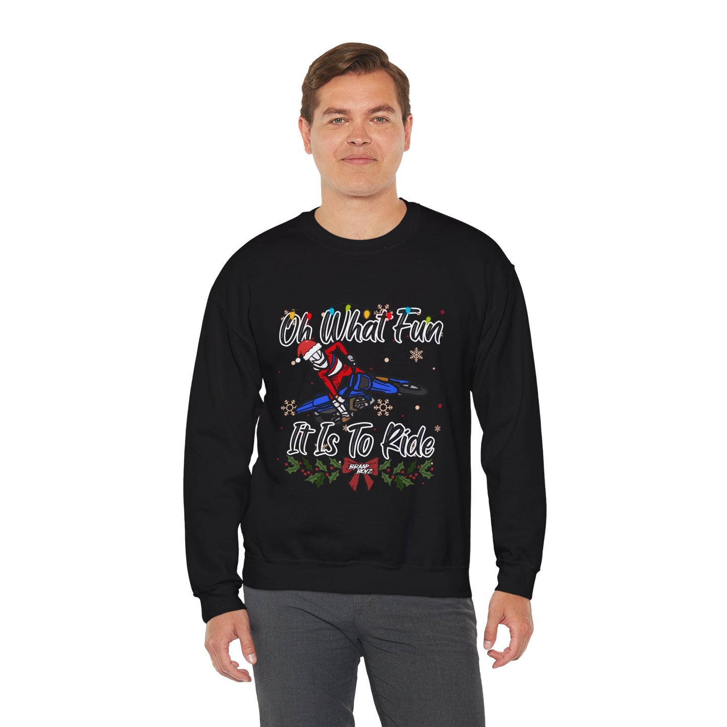 Oh What Fun Moto Sweater