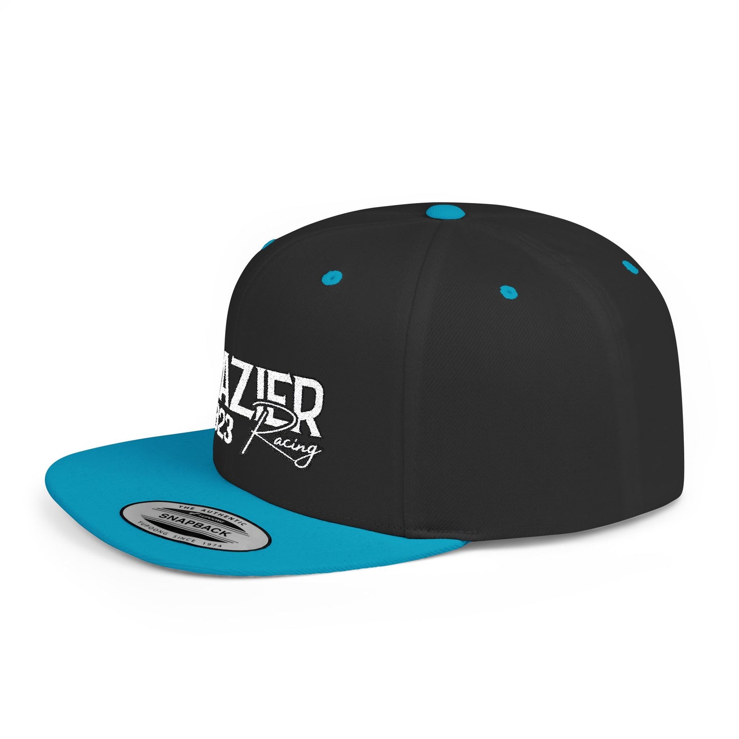 Frazier Racing EDGY Flat Bill Snapback - Embroidered