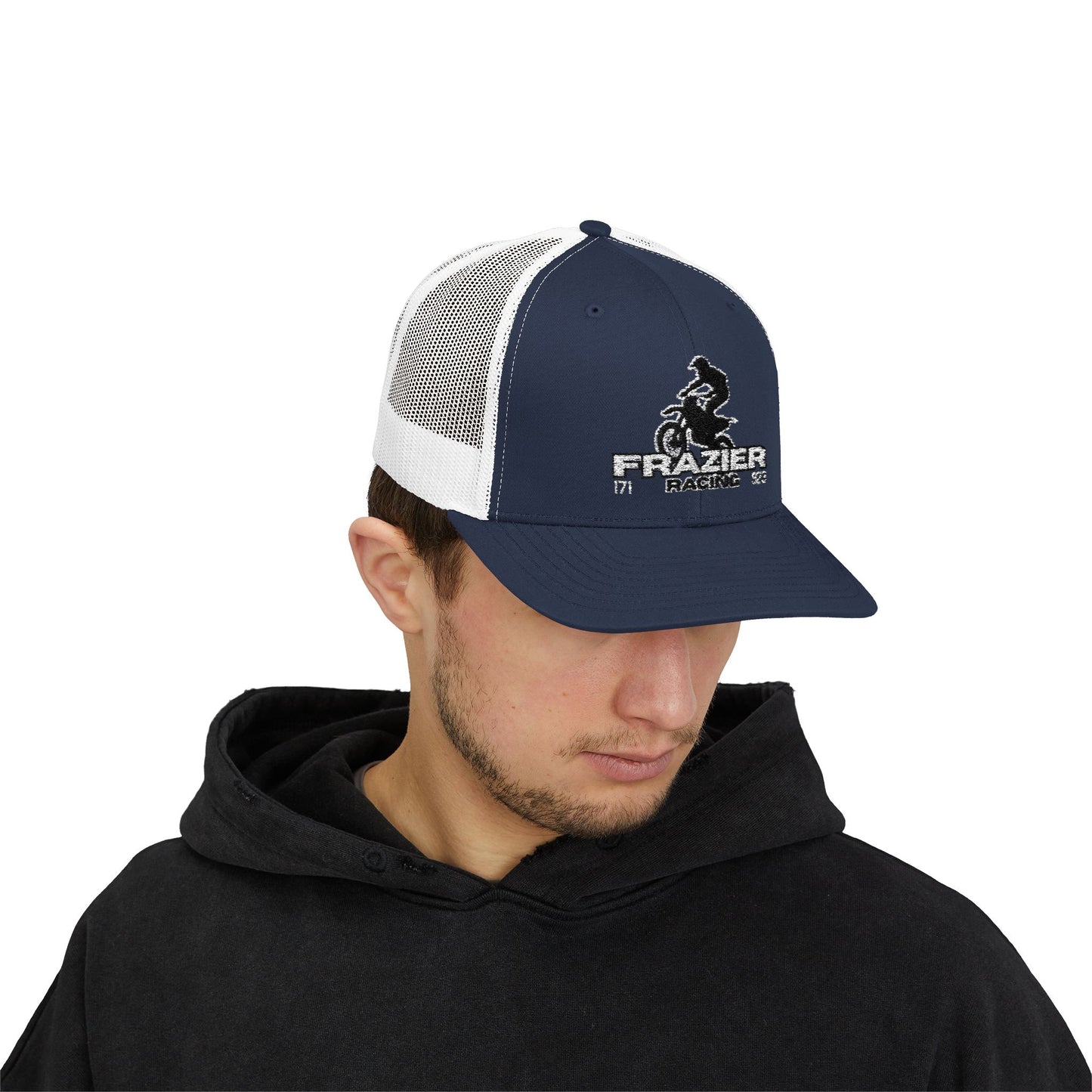 Frazier Racing MOTO Snapback Trucker Cap - Embroidered