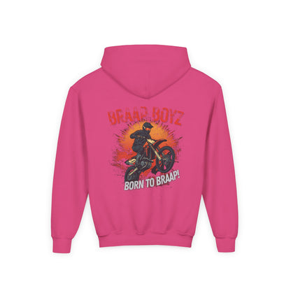 YOUTH Braap Boyz Born to Ride Hoodie