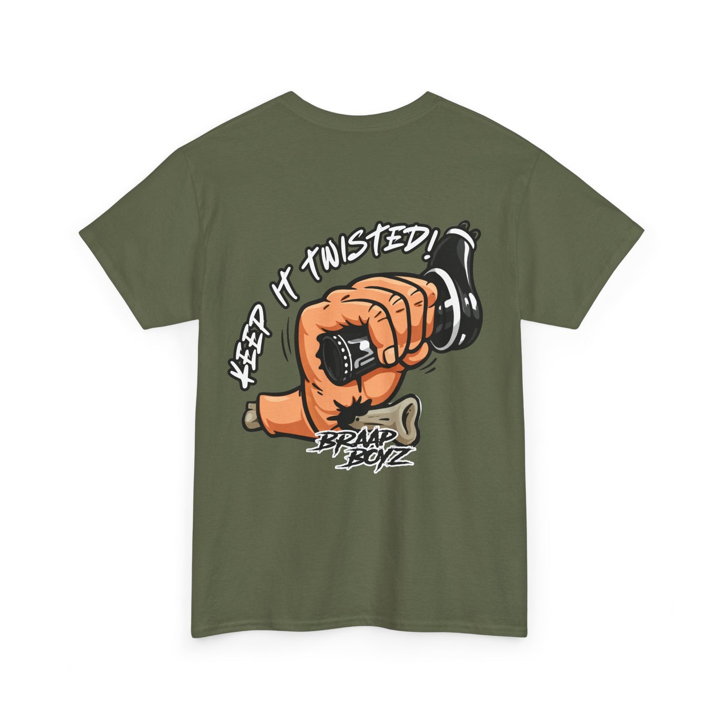 Braap Boyz OG 'Keep It Twisted' Tee — Motorcycle Motocross Dirt Bike Shirt