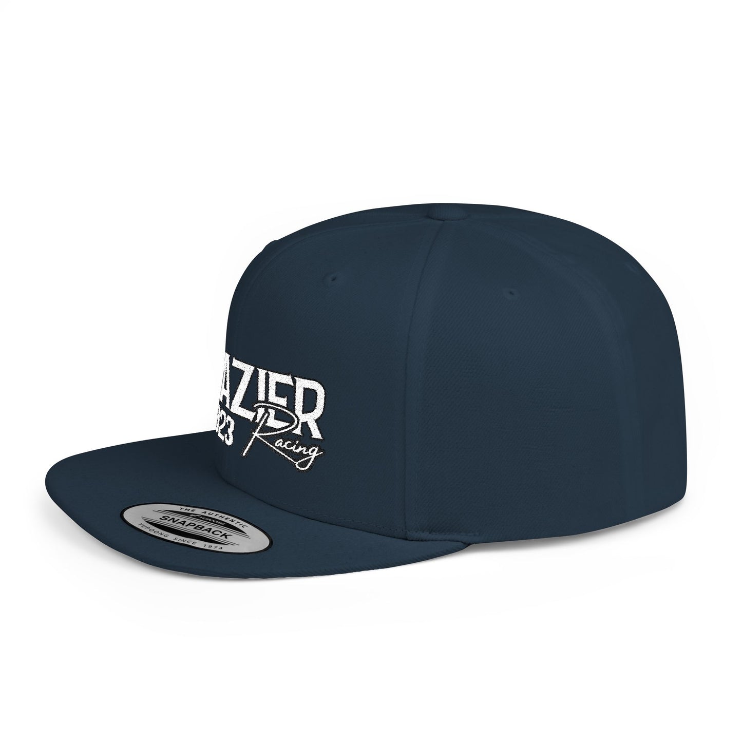 Frazier Racing EDGY Flat Bill Snapback - Embroidered