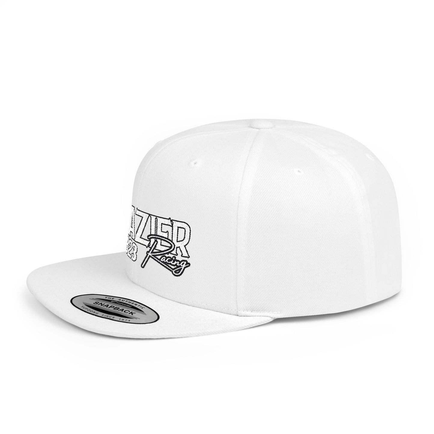 Frazier Racing EDGY Flat Bill Snapback - Embroidered
