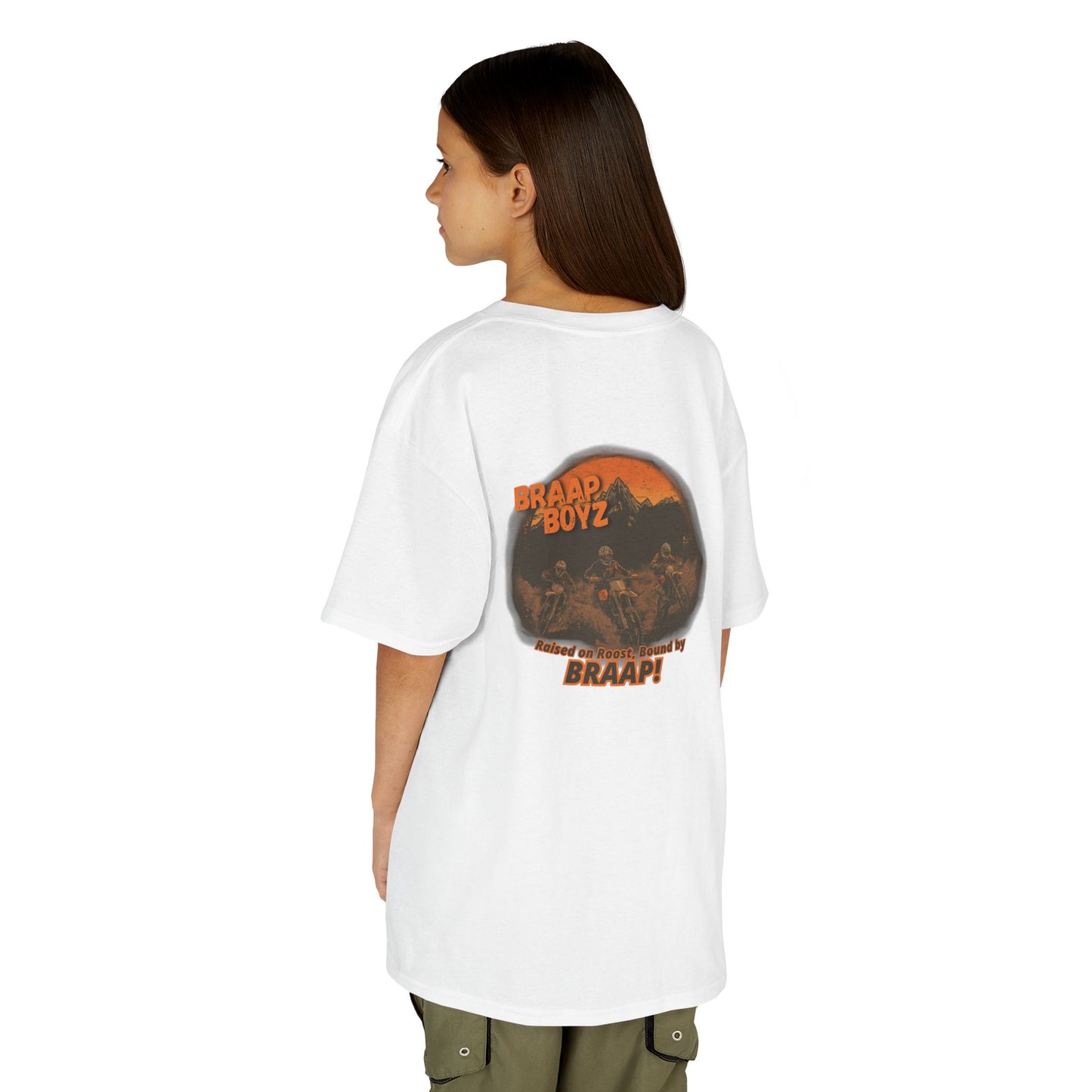 YOUTH Braap Boyz Raised on Roost Tee