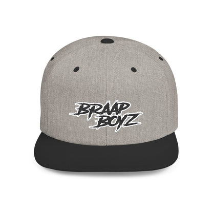 Braap Boyz Flat Bill Snapback - Embroidered