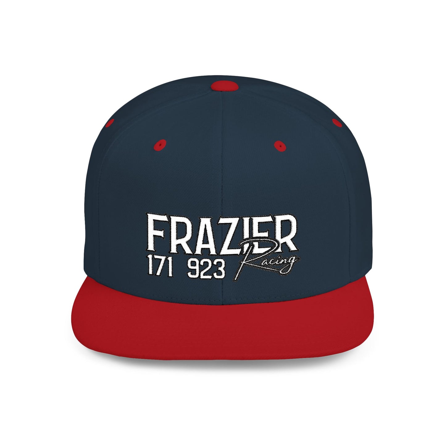 Frazier Racing EDGY Flat Bill Snapback - Embroidered