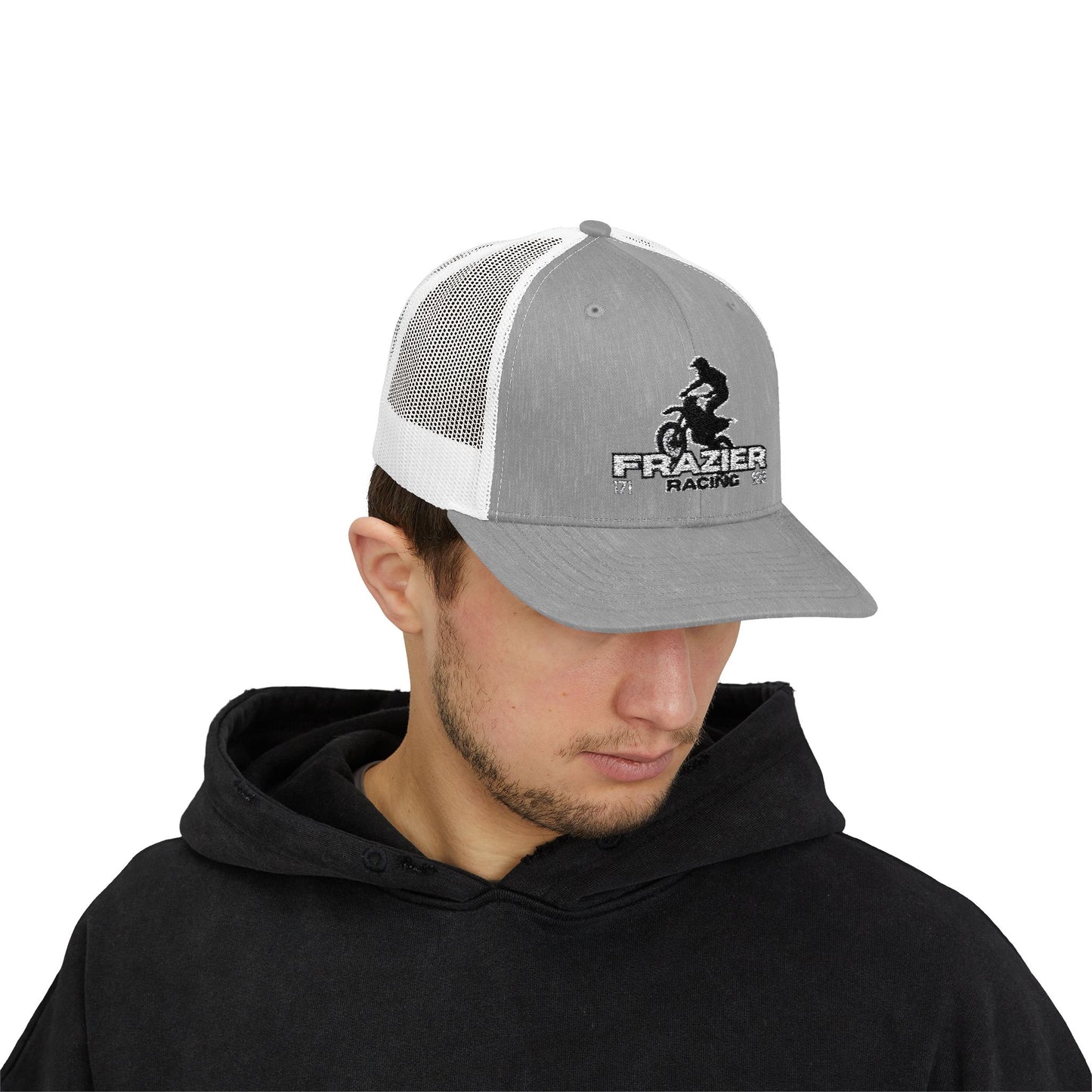 Frazier Racing MOTO Snapback Trucker Cap - Embroidered