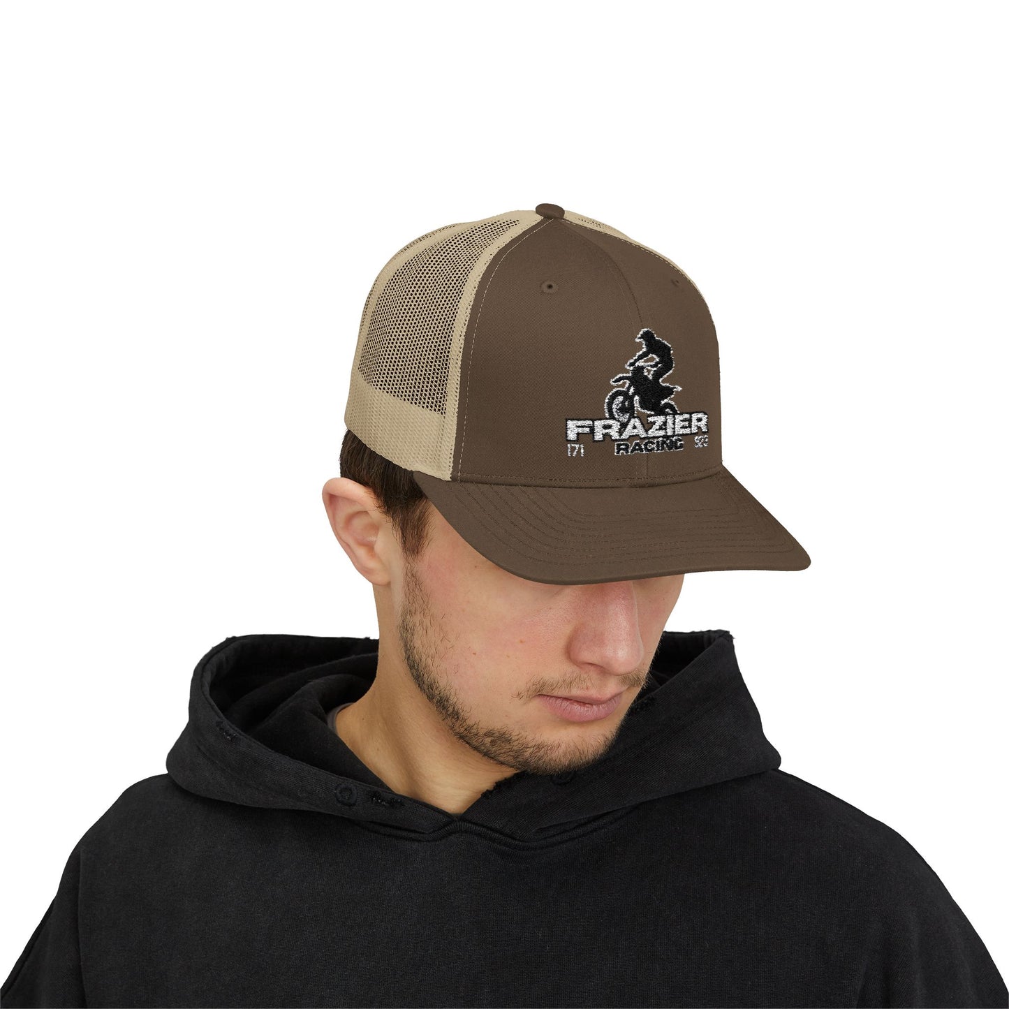 Frazier Racing MOTO Snapback Trucker Cap - Embroidered