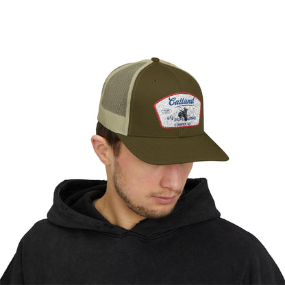 Calland Compound Snap Back Trucker Cap - Embroidered