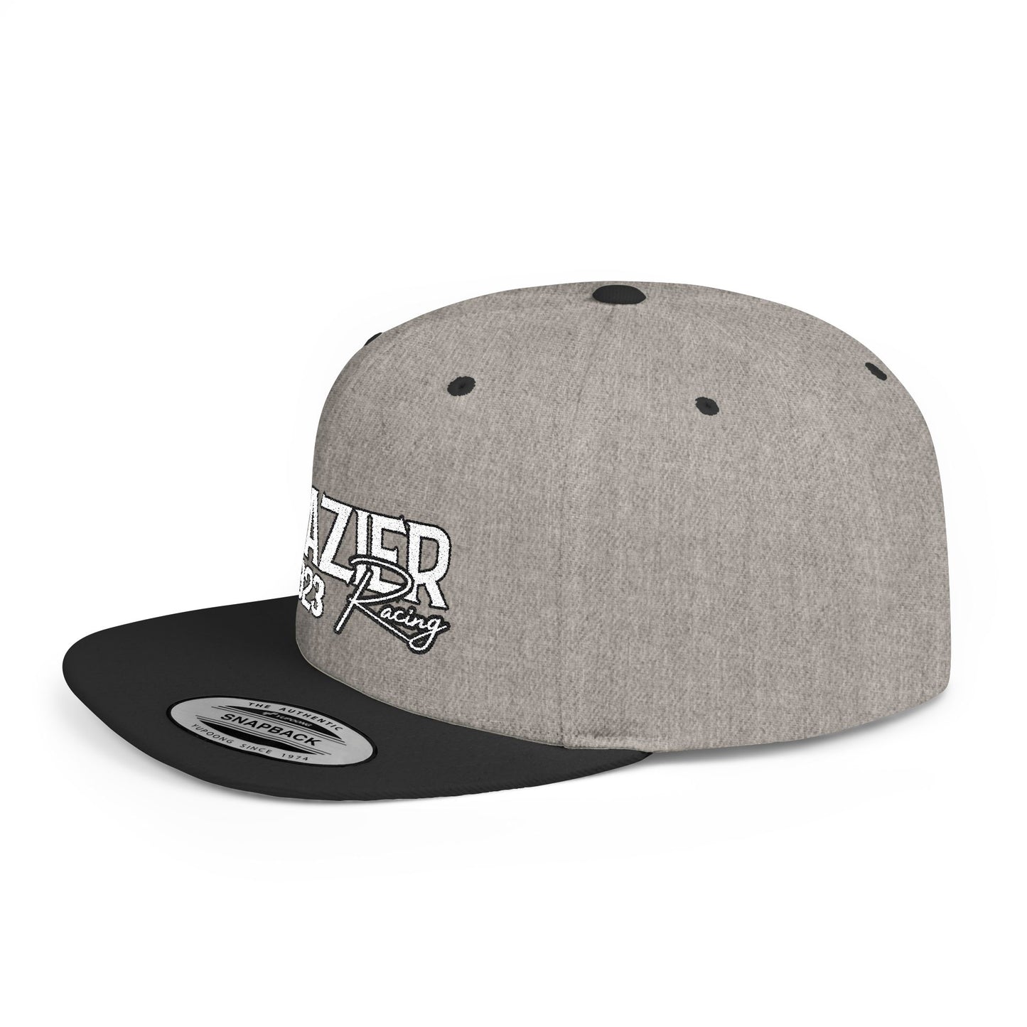 Frazier Racing EDGY Flat Bill Snapback - Embroidered
