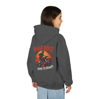 YOUTH Braap Boyz Born to Ride Hoodie