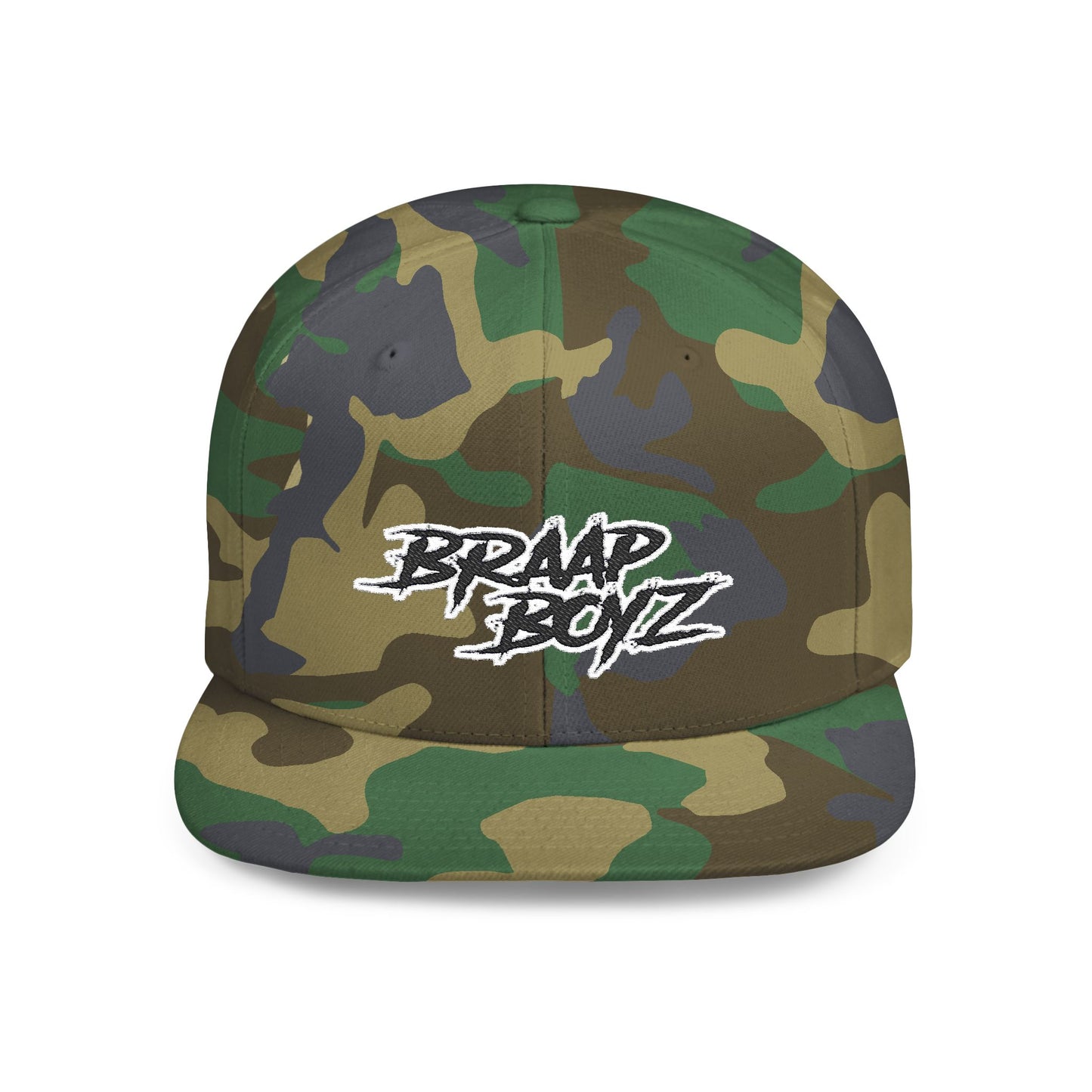 Braap Boyz Flat Bill Snapback - Embroidered