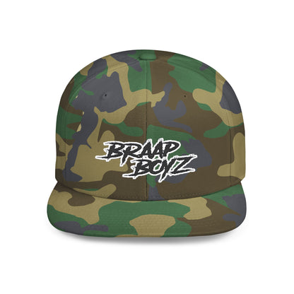 Braap Boyz Flat Bill Snapback - Embroidered