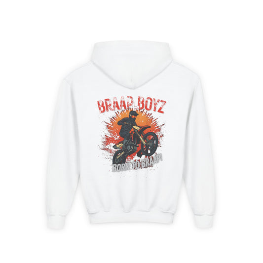 YOUTH Braap Boyz Born to Ride Hoodie