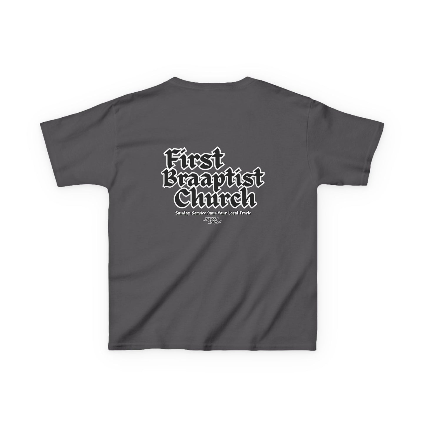 YOUTH Braap Boyz First Braaptist Church Tee