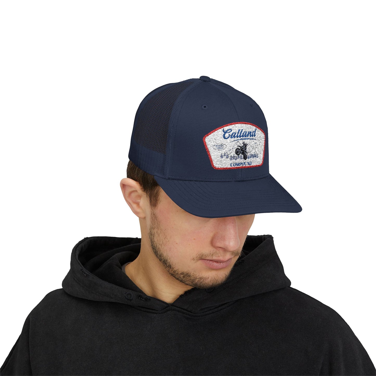 Calland Compound Snap Back Trucker Cap - Embroidered