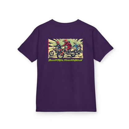 Born to Ride, Forced to School Braap Boyz youth Tee