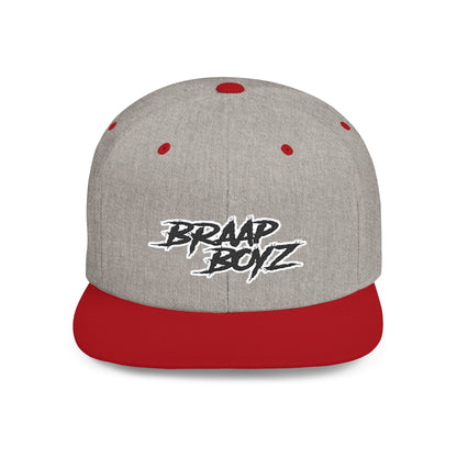 Braap Boyz Flat Bill Snapback - Embroidered