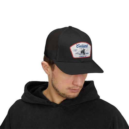 Calland Compound Snap Back Trucker Cap - Embroidered