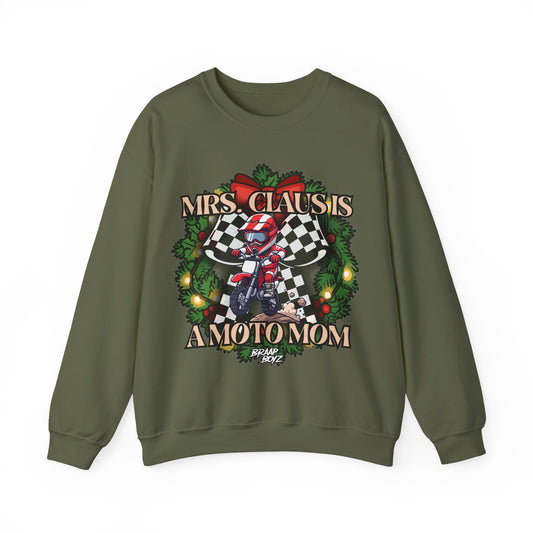 Mrs. Claus Loves Moto Sweater