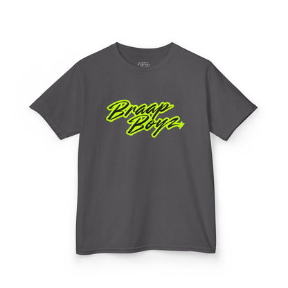 Born to Ride, Forced to School Braap Boyz youth Tee