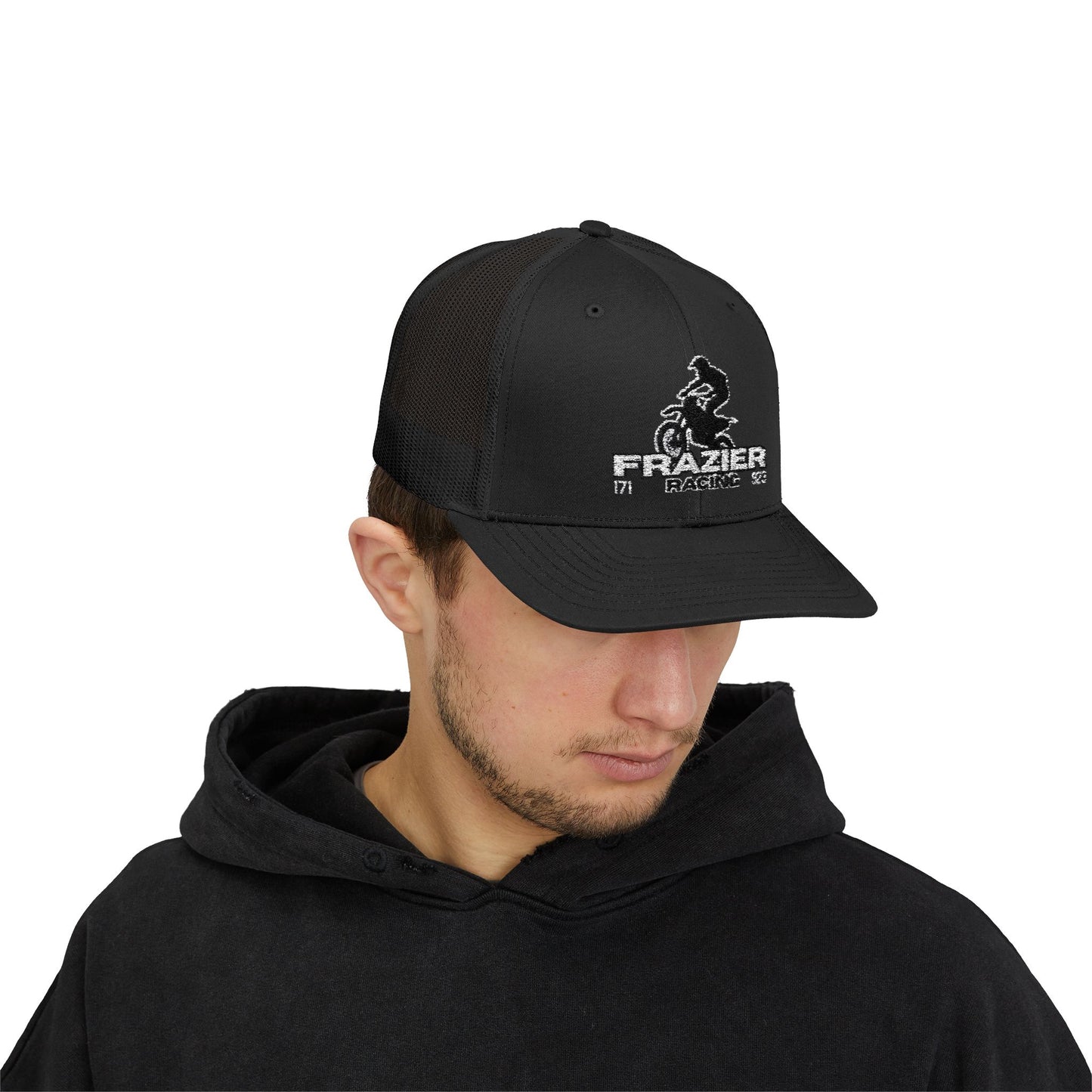 Frazier Racing MOTO Snapback Trucker Cap - Embroidered