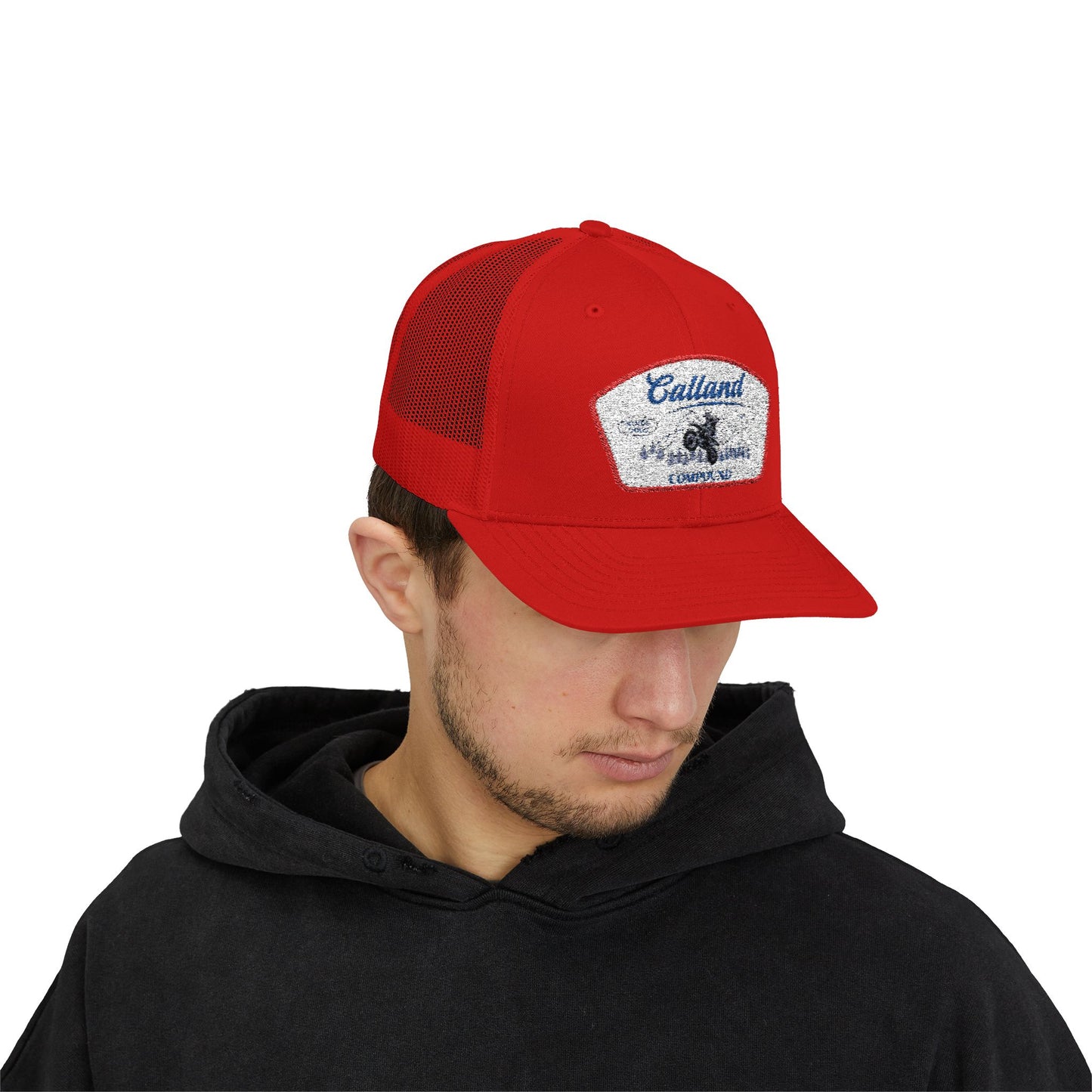 Calland Compound Snap Back Trucker Cap - Embroidered